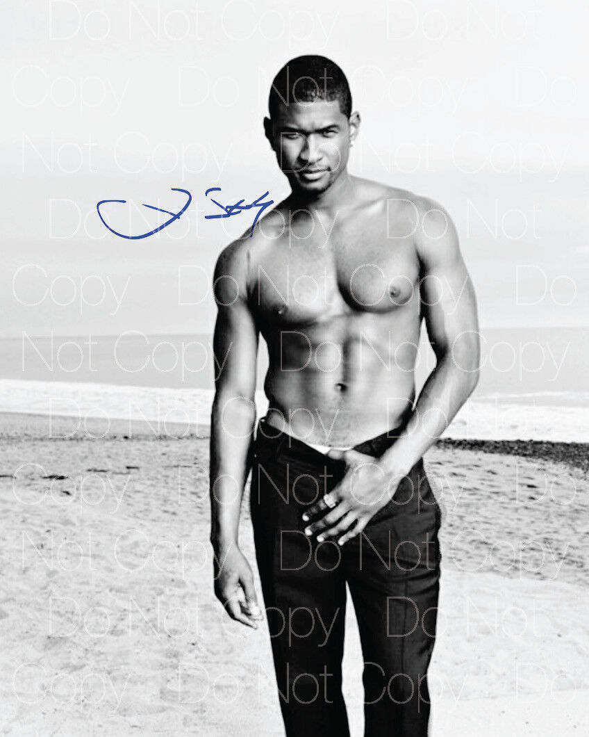 Usher signed Photo Poster painting sexy hot 8X10 poster picture autograph RP 2