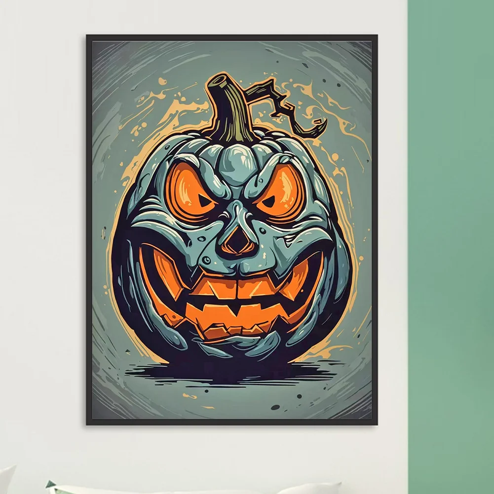 Diamond Painting - Full Round Drill - Pumpkin(Canvas|30*40cm)