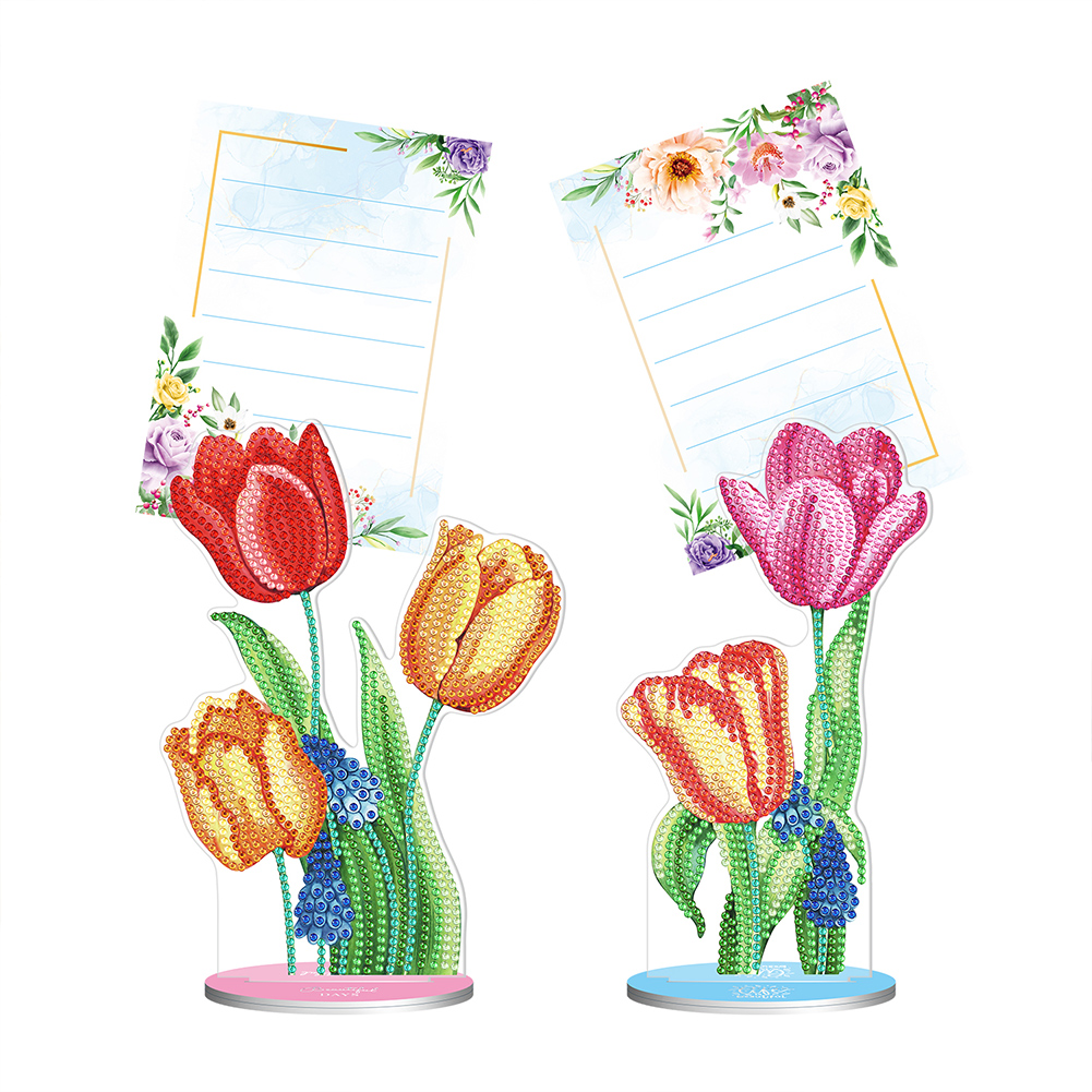 

2pcs Note Holder Table Stand - 5D DIY Craft Ornament, 501 Original