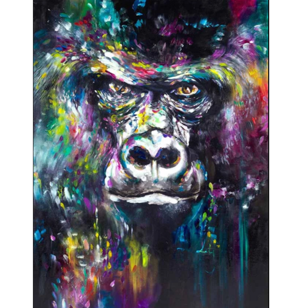 

Graffiti Orangutan - Round Drill Diamond Painting - 30*40CM, 501 Original