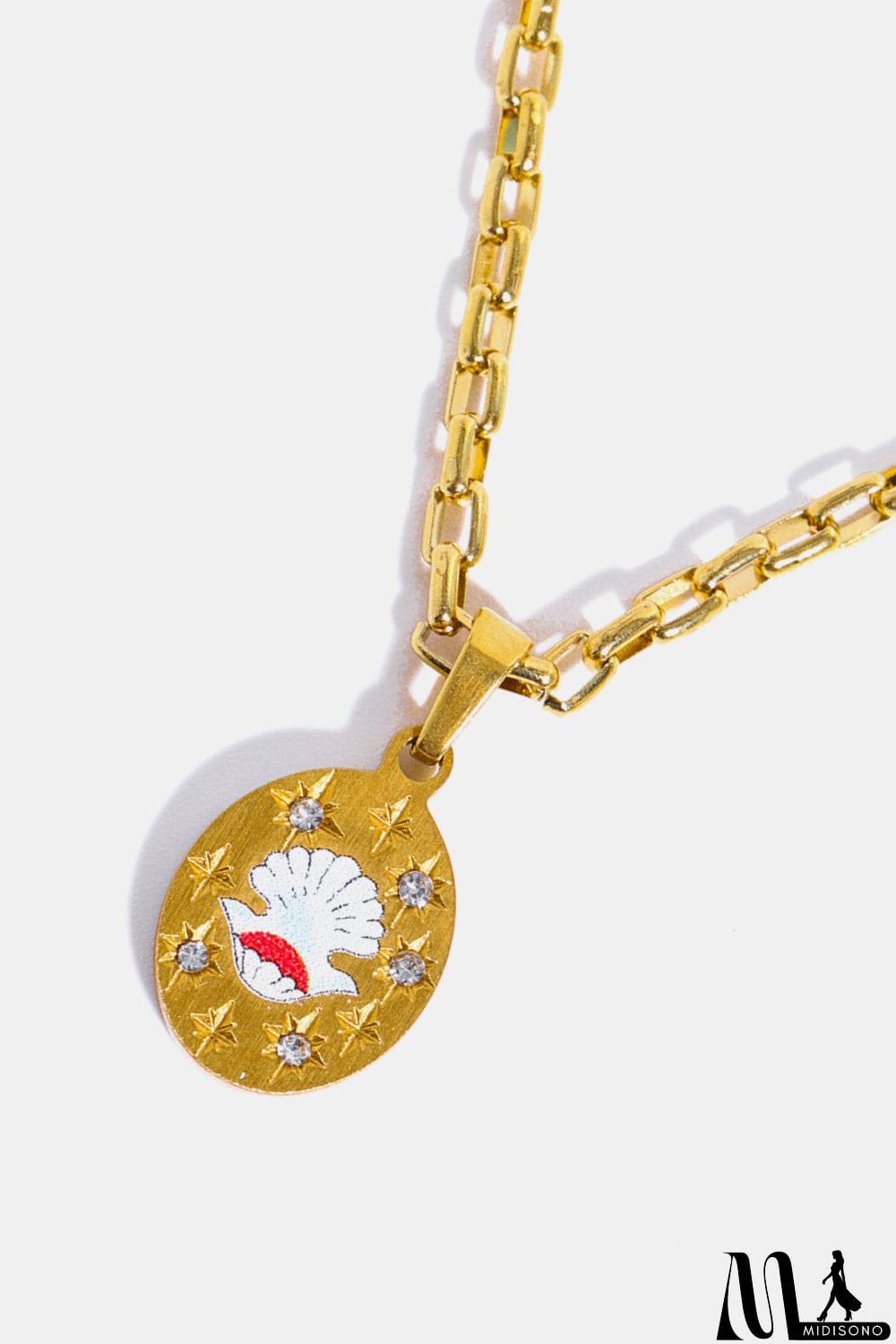 MidiSono - Stainless Steel 18K Gold-Plated Necklace