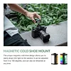 TTARTISAN Monochrome Full-Color RGB Fill Light Portable Magnetic Camera Light Creative Camera Hot And Cold Boot Cover Camping Atmosphere Lighting