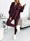 Women Casual and Comfortable Sweatshirt Suit