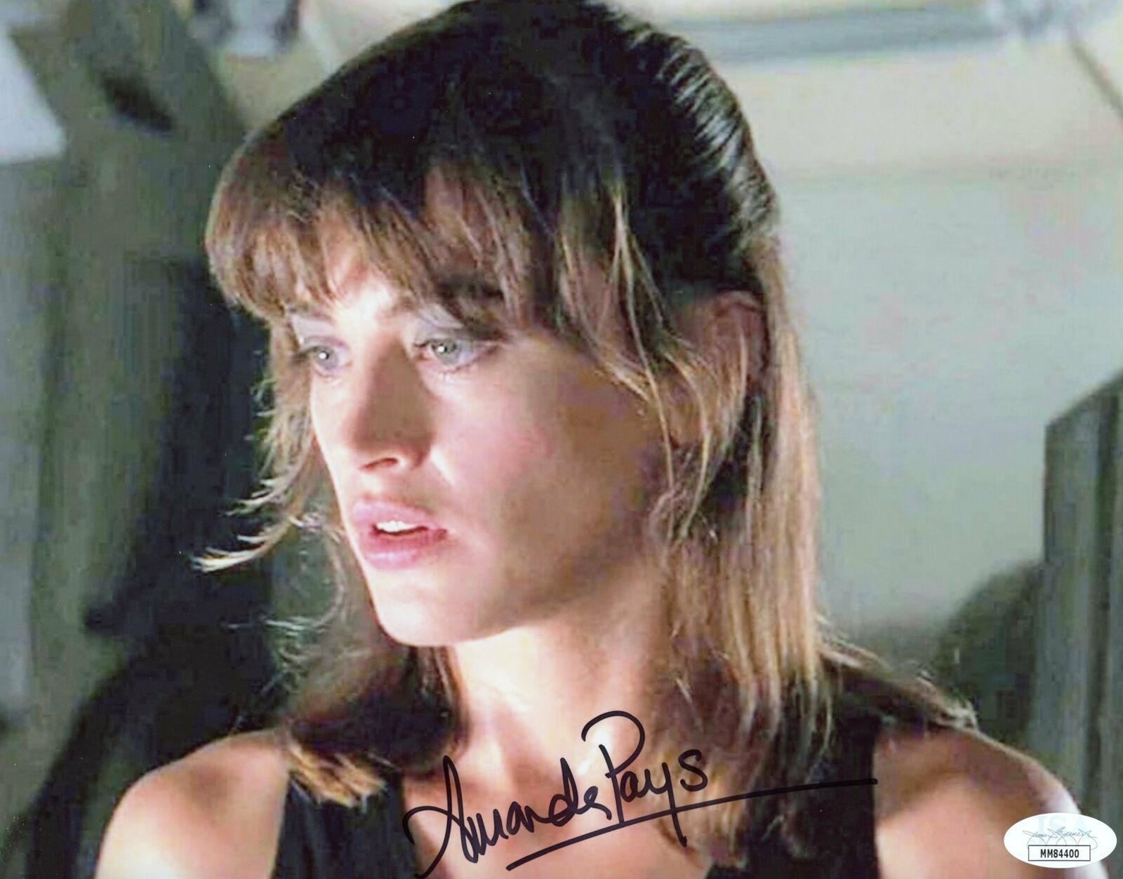 Amanda Pays The Flash Tina Mcgee 8x10 Photo Poster painting Signed Autographed JSA Certified COA