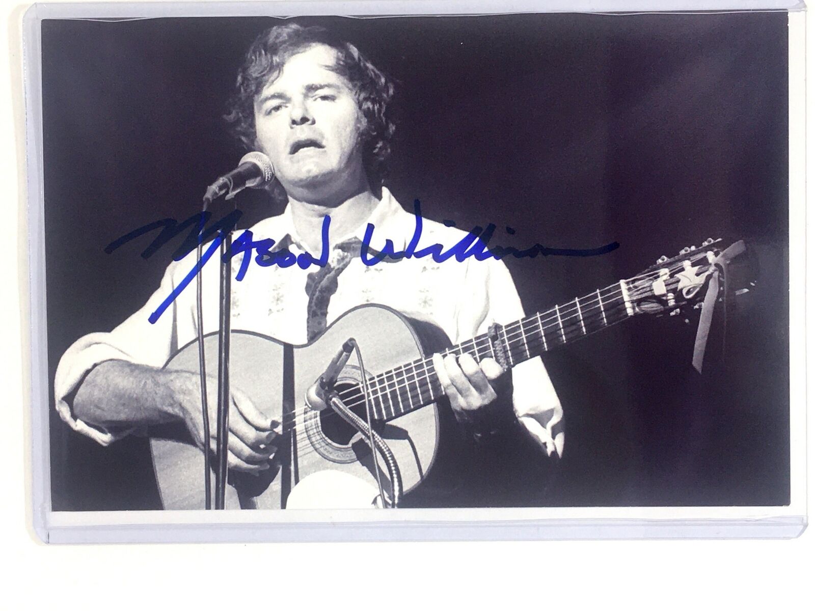 Mason Williams Signed 4x6 Photo Poster painting Guitarist & Singer Classical Gas Autograph Auto