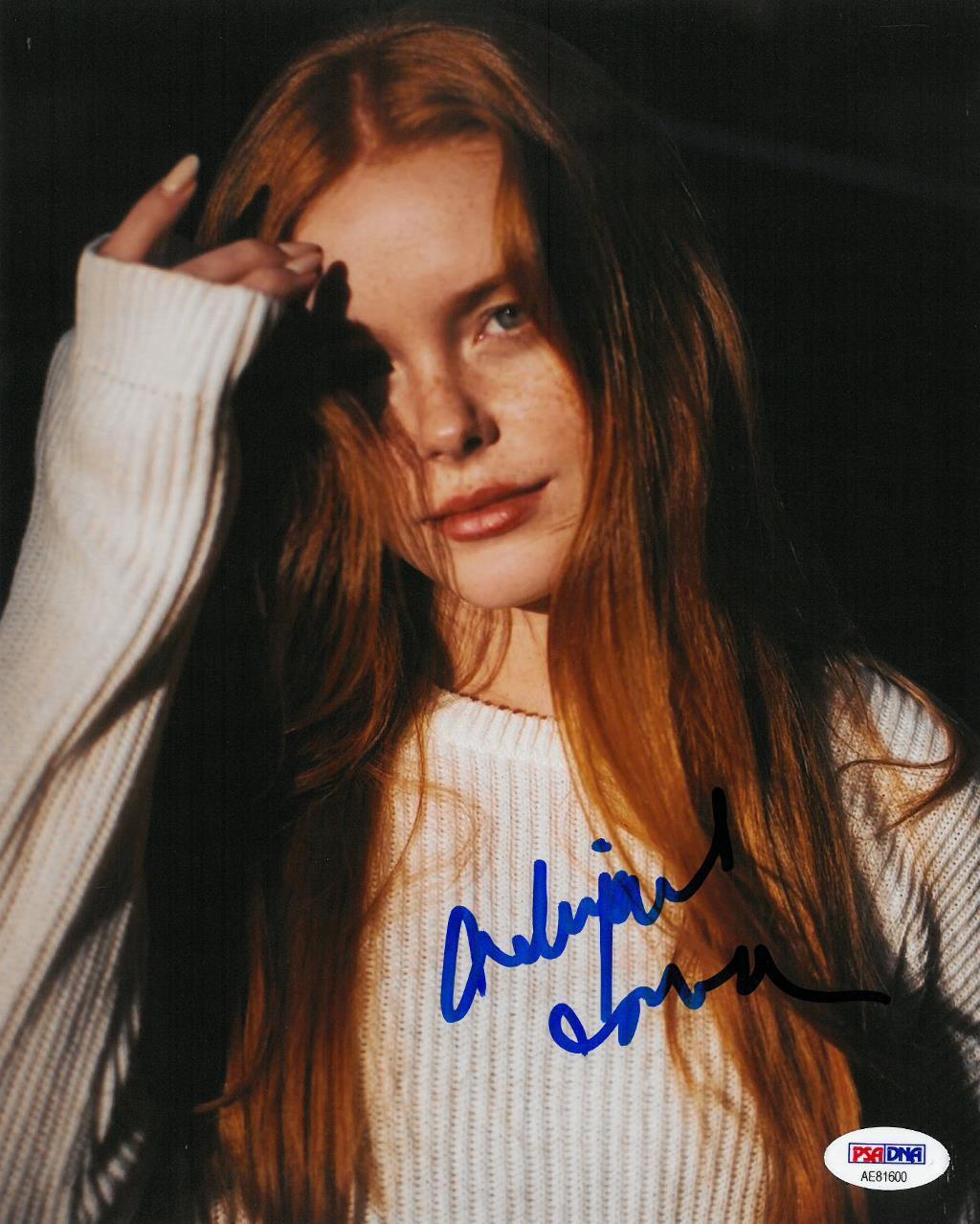 Abigail Cowen Signed Authentic Autographed 8x10 Photo Poster painting PSA/DNA #AE81600