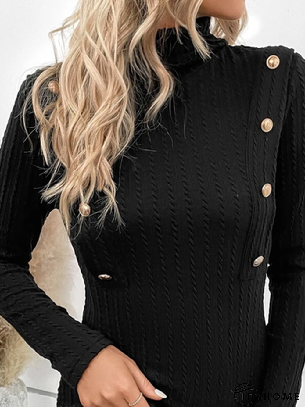 Buttoned Casual T-Shirt | IFYHOME