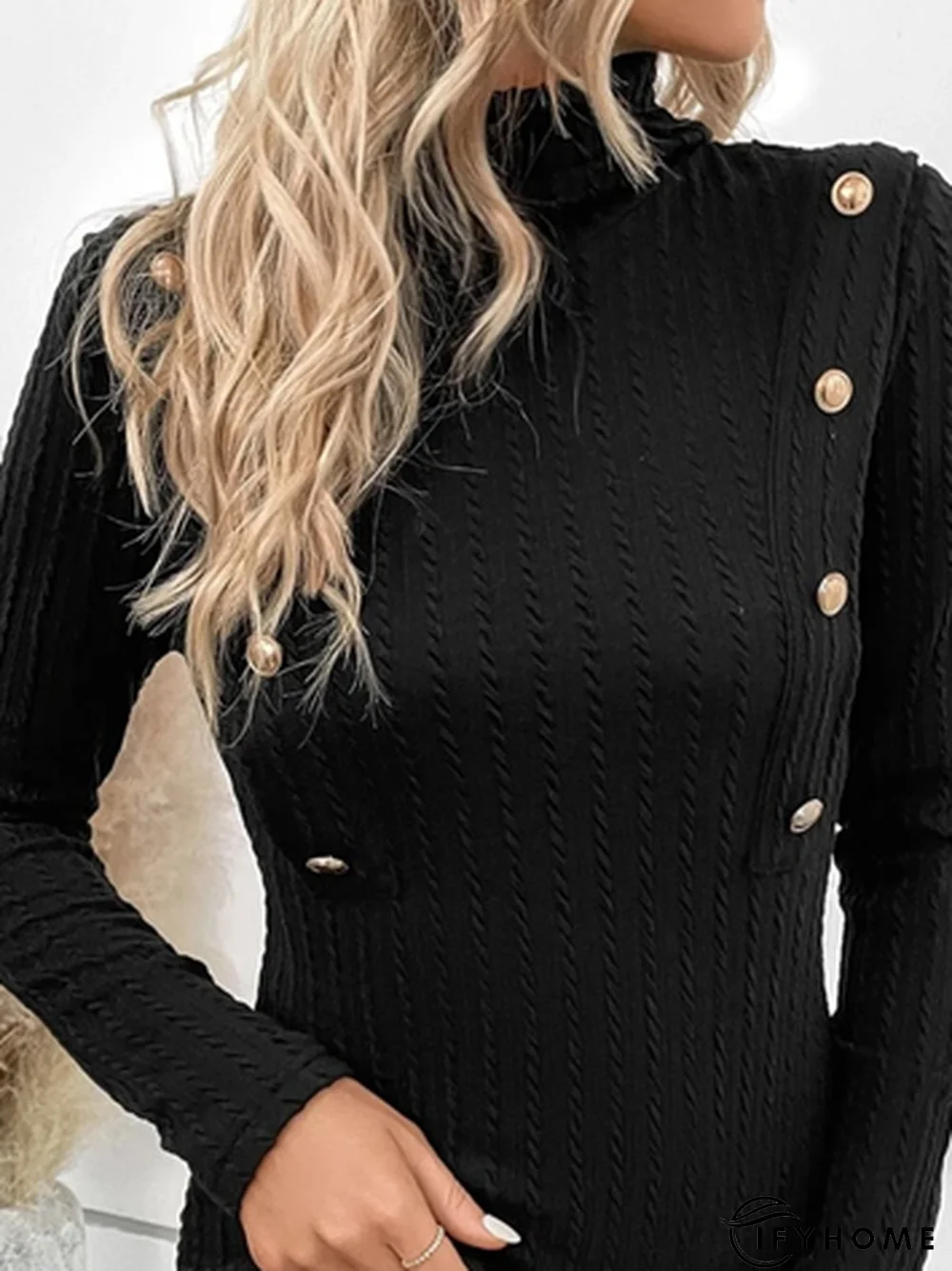 Buttoned Casual T-Shirt | IFYHOME