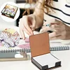 Katze Leder Memo Pad Halter - 5d DIY Handwerk Aufbewahrungsbox