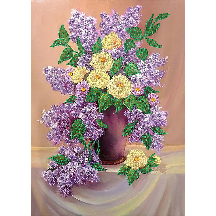 Flowers-Special Diamond Painting-30*40CM