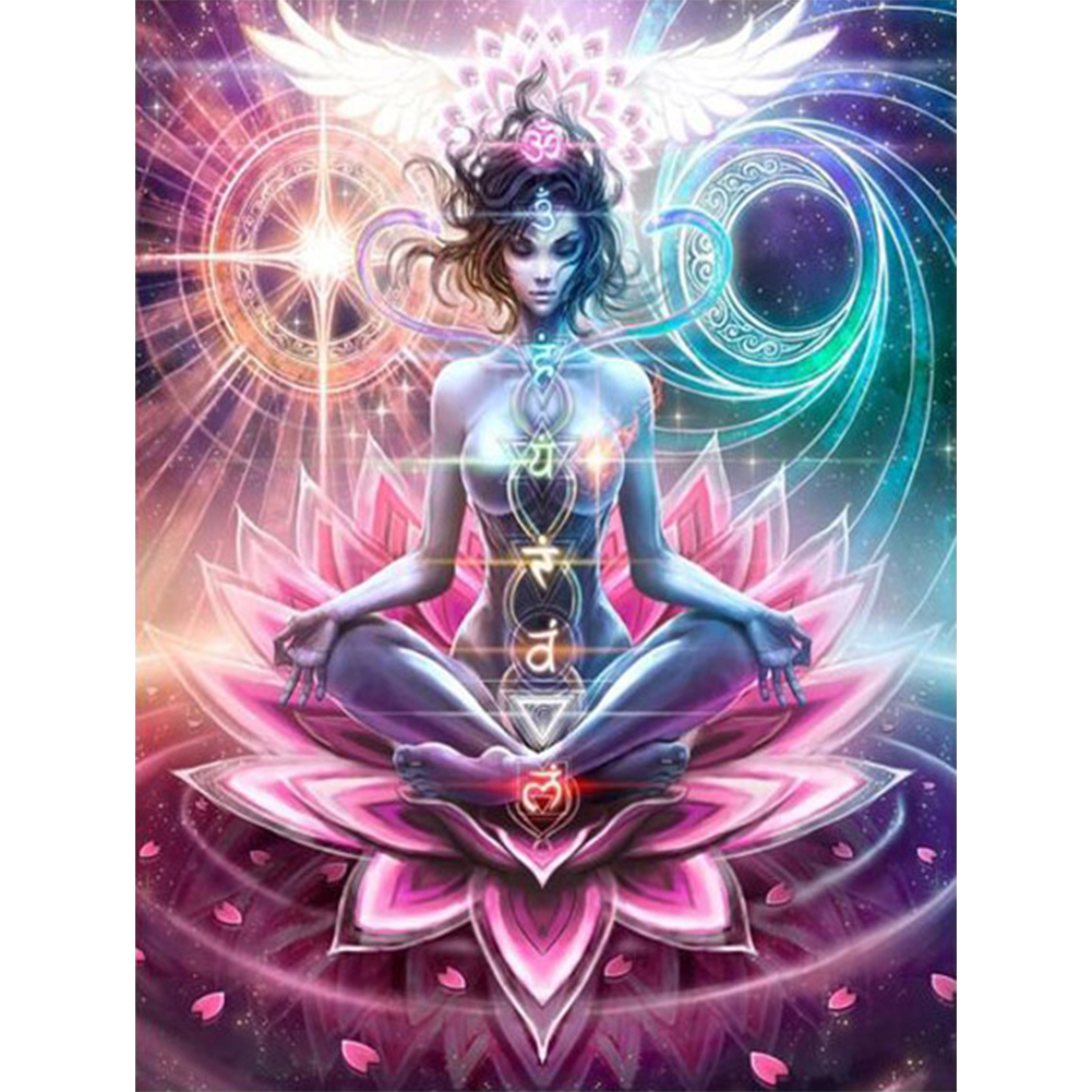 

40*50CM-Shining Goddess-Square Drill Diamond Painting, 501 Original