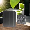 6V 6W Solar Exhaust Fan Waterproof Mini Ventilator Solar Panel Powered Fan