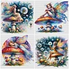 (Multi-Style) Mushroom Fairy - 11CT Stamped Cross Stitch 40*40cm