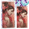 (40*80cm)Woman in Flower - Full Round Drill Diamond Painting