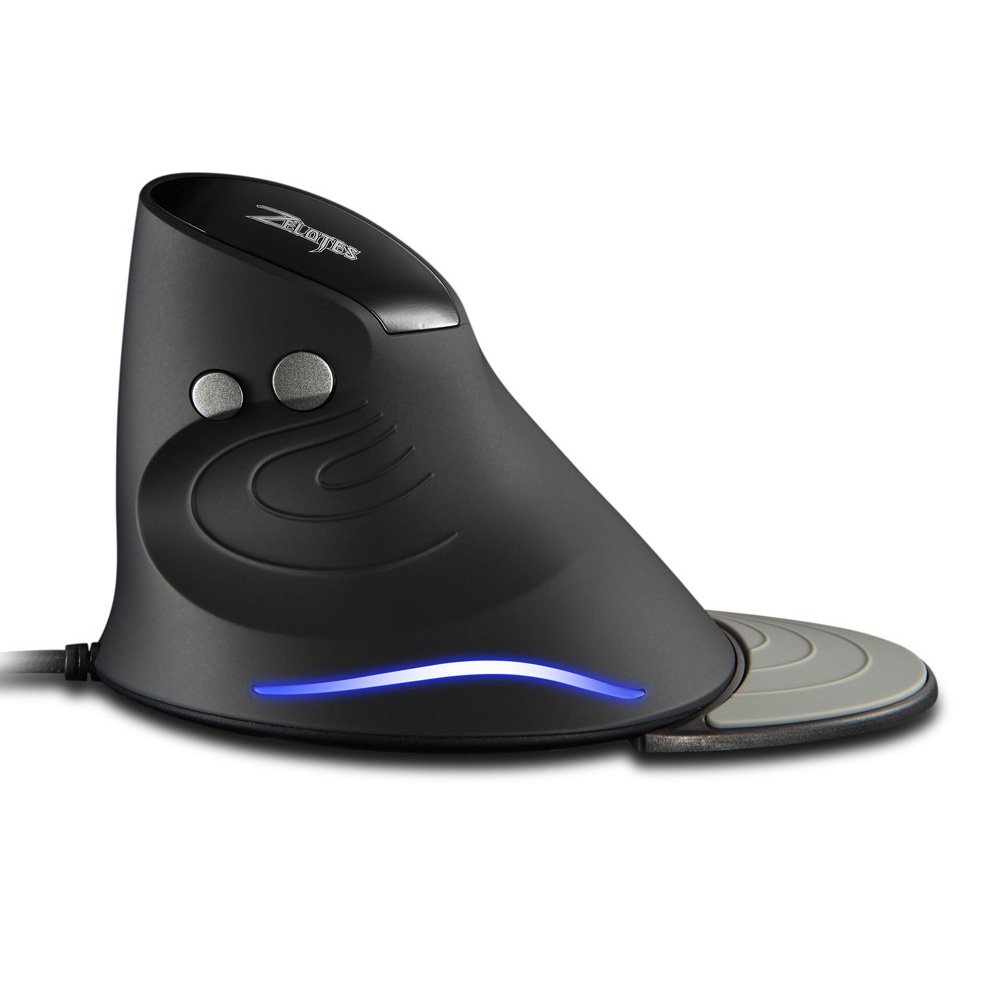 

ZELOTES 3200DPI Gaming Mouse Upright Wired 6 Button LED Desktop Game Mouse, 501 Original