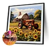 Farm Life Car -Full Square Diamond Painting(45x45cm)