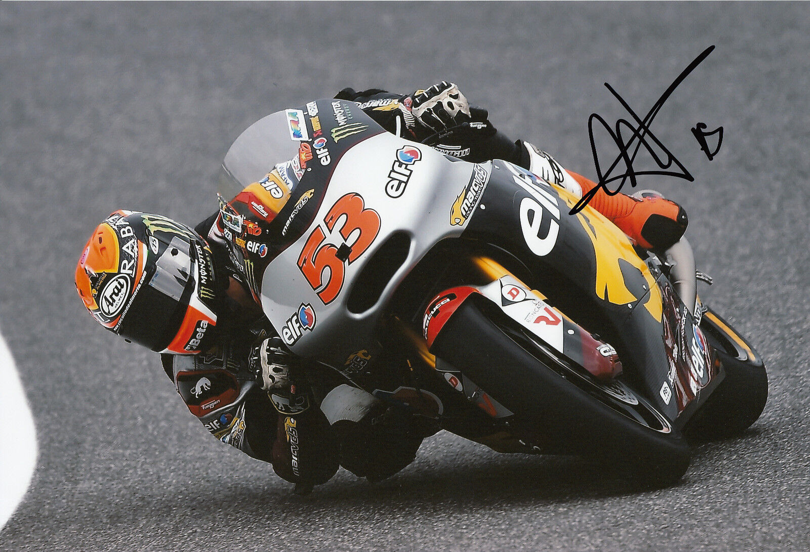 Esteve Rabat Hand Signed Marc VDS Kalex 12x8 Photo Poster painting 2014 Moto2 13.