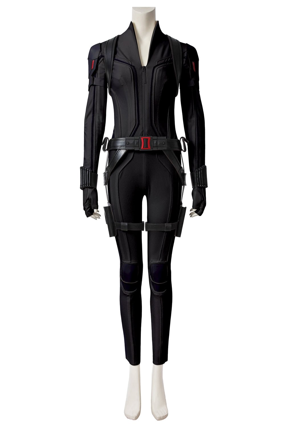 Black Widow Cosplay Costume Natasha Black Suit Top Level