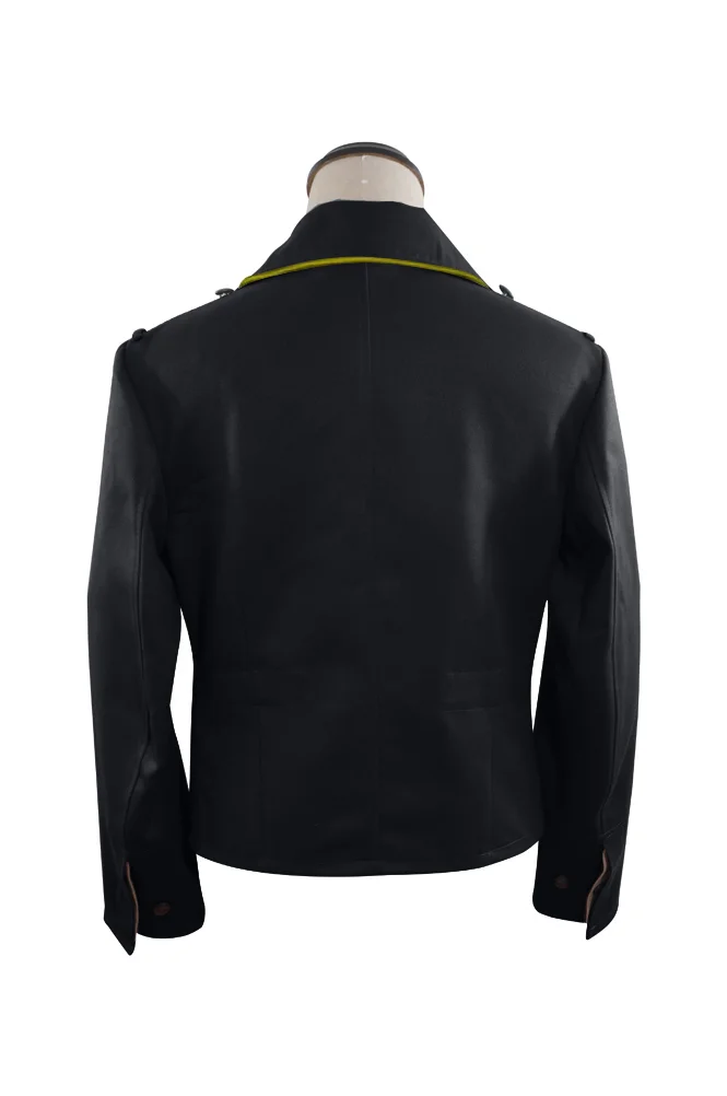   Wehrmacht German Signal Panzer Black Gabardine Wrap Jacket German-Uniform