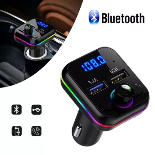 Dronehint Car MP3 Music Player Bluetooth V5.0 USB U Disk FM Transmitter Hands Free Parts (For: GMC) Parts