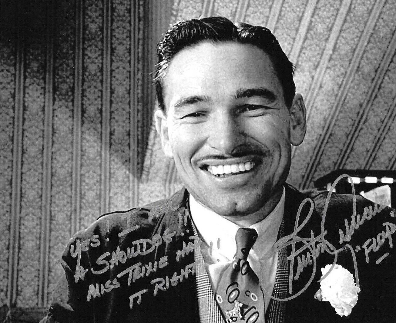 * BURTON GILLIAM * signed 8x10 Photo Poster painting * PAPER MOON * COA * 2