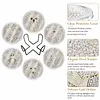 [Upgrade]6pcs/set DIY Diamond Painting Waterproof Case Classic Animal Pearl Art Coaster Gift Decor Set