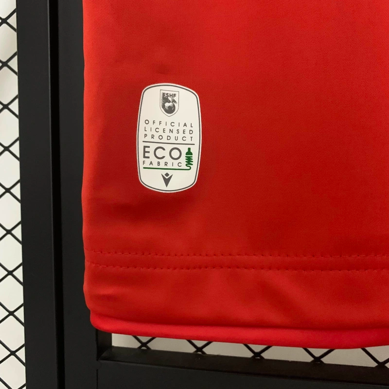 25/26 Albania Home Football Shirt Thai Quality