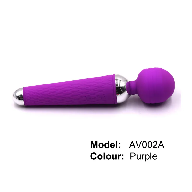 Wireless AV Vibrator Magic Wand for Women USB Rechargeable Massager