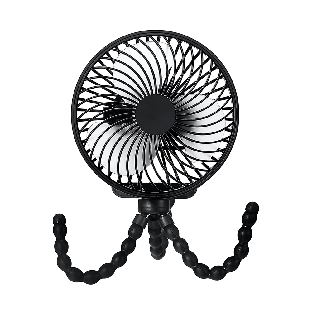 

Flexible Stroller Fan Baby Bed USB Silent Clip Fans for Dormitory Office, 501 Original