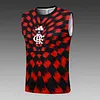 2025/2026 Flamengo Pre-Match Training Red Black Vest+Shorts Football1:1 Thai Quality