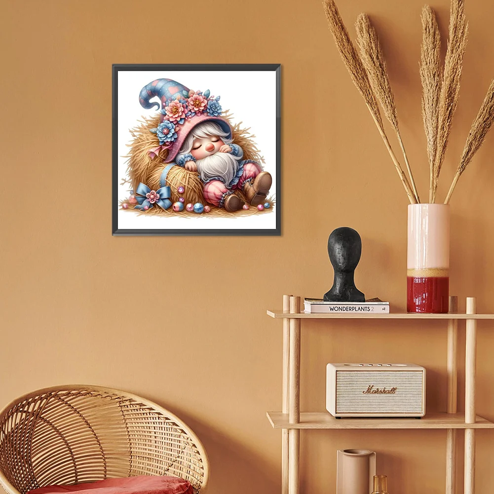 Full Round Diamond Painting 30*30cm - Grass Goblin