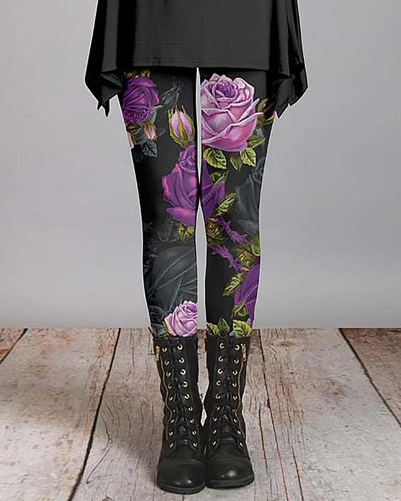 Women's Casual Printed Pants06