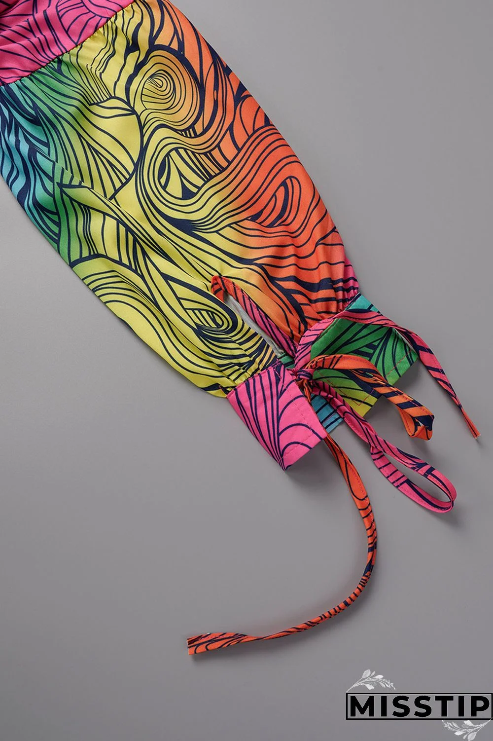 Cyan Casual Print Patchwork Buckle Fold Turndown Collar Long Dress Plus Size Dresses