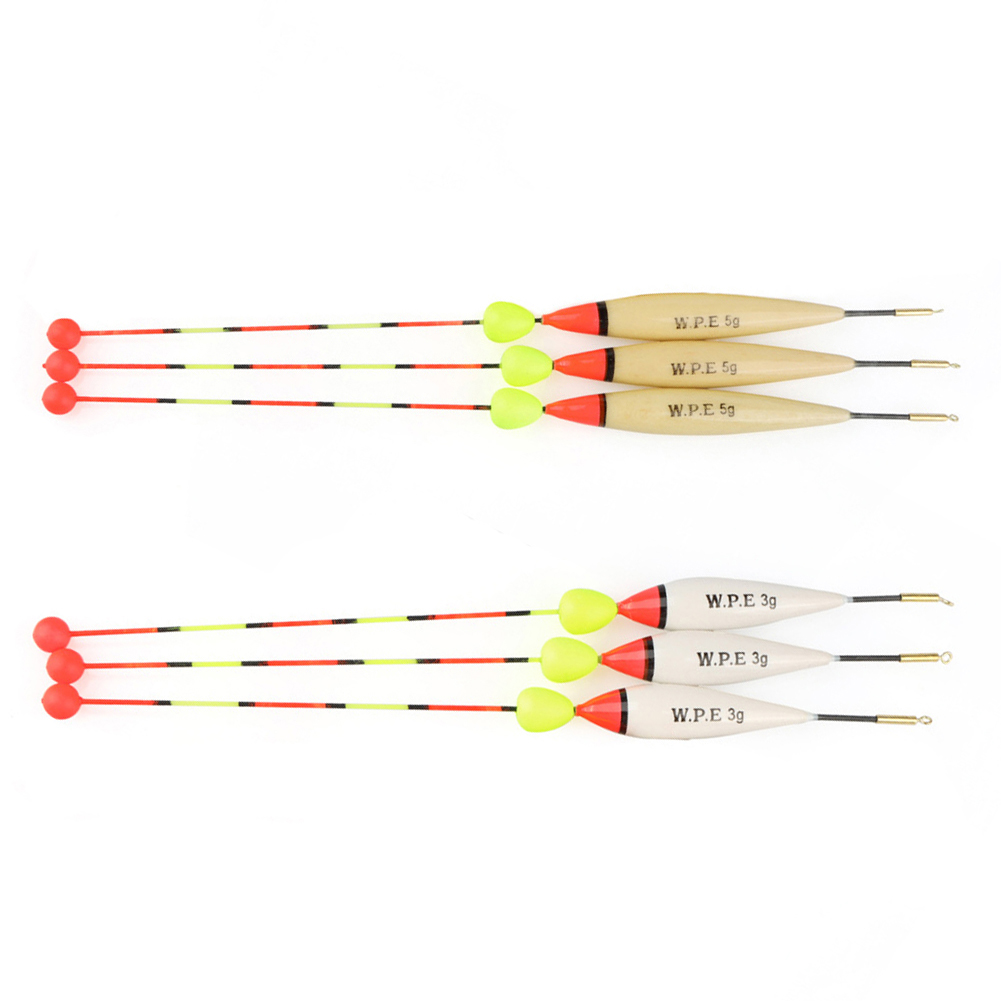 

3pcs Fishing Floating Sets Balsam Fir Vertical Fishing Buoy Bobber Stick, 501 Original