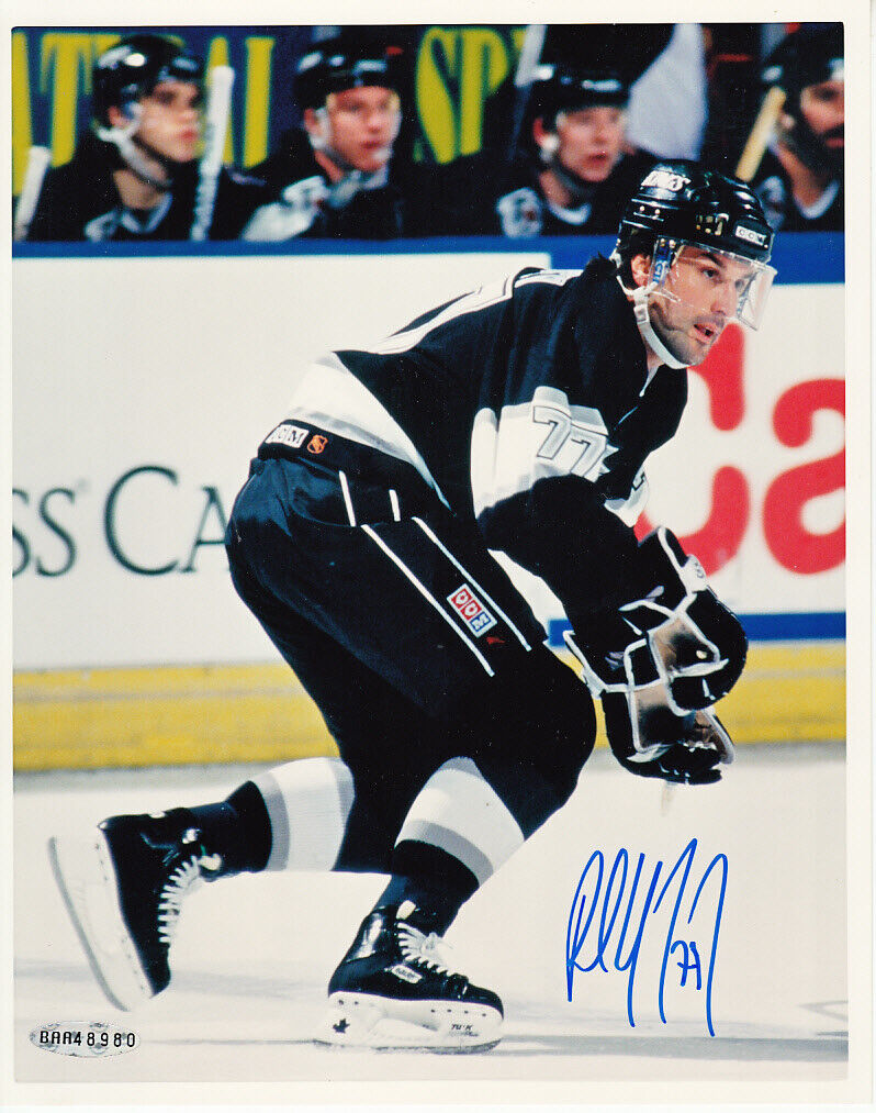 Paul Coffey autographed signed autograph auto Los Angeles Kings 8x10 Photo Poster painting (UDA)