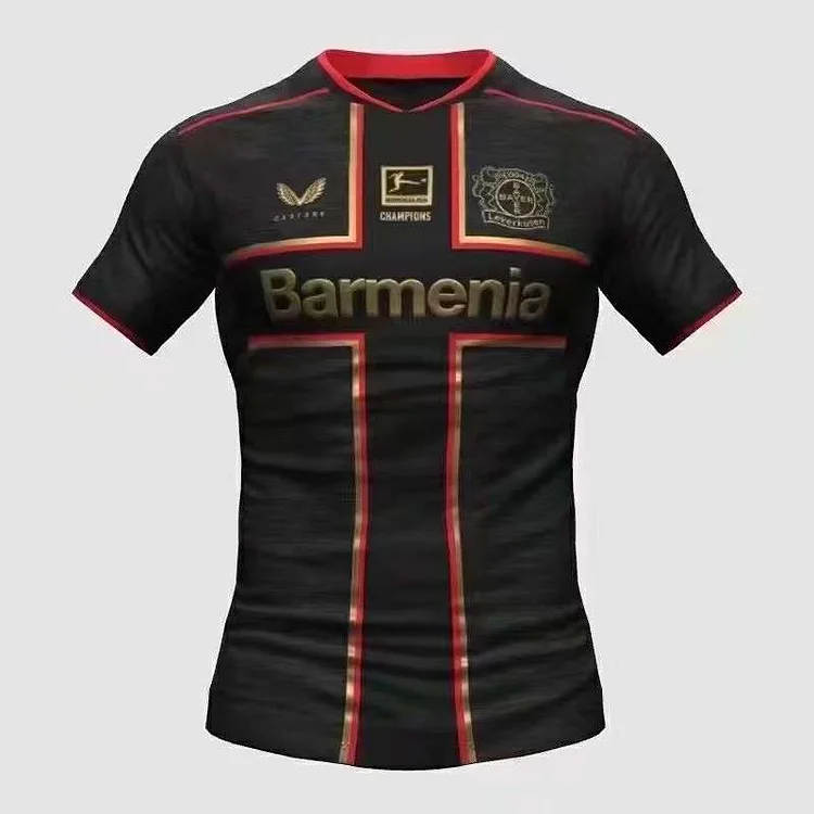 Bayer Leverkusen Meister Sonderausgabe Trikot 2023-2024 - Schwarz