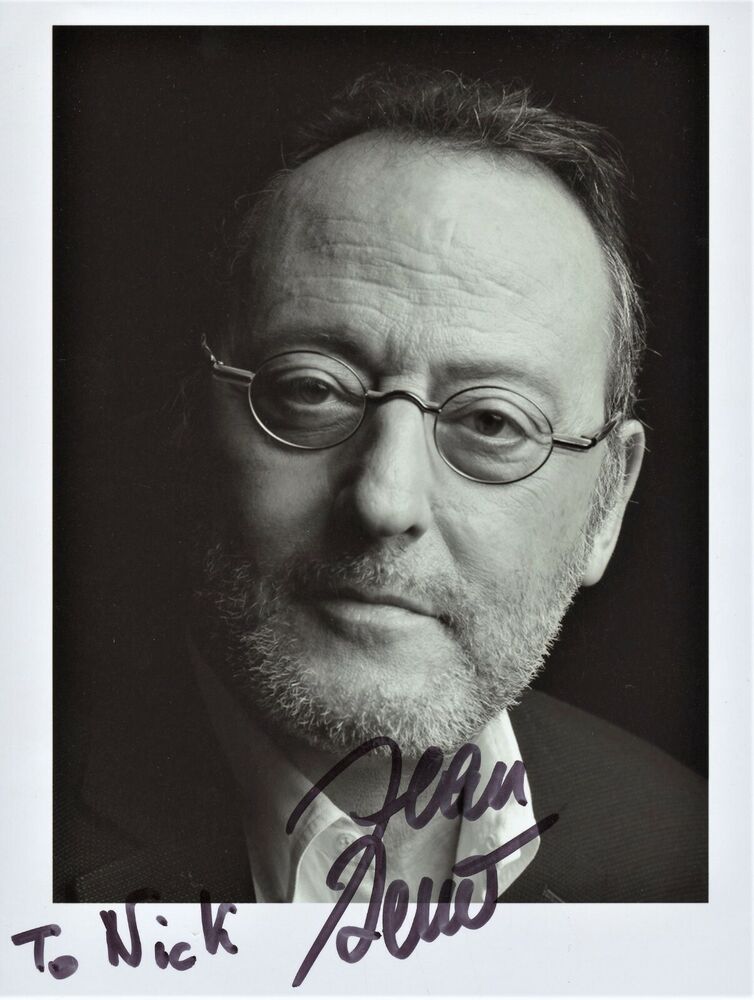 JEAN RENO Signed Photo Poster painting