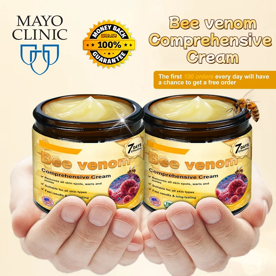 ✨ Bee venom Comprehensive Cream 🔥 LAST DAY 80% OFF 💎💎