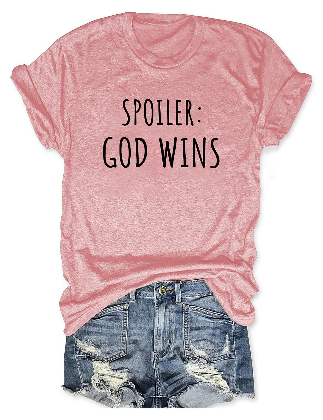 Spoiler God Wins T-shirt