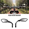 Bicycle Rear View Mirror Wide Range Mirror Adjustable Angle Reflector Anti-Shock