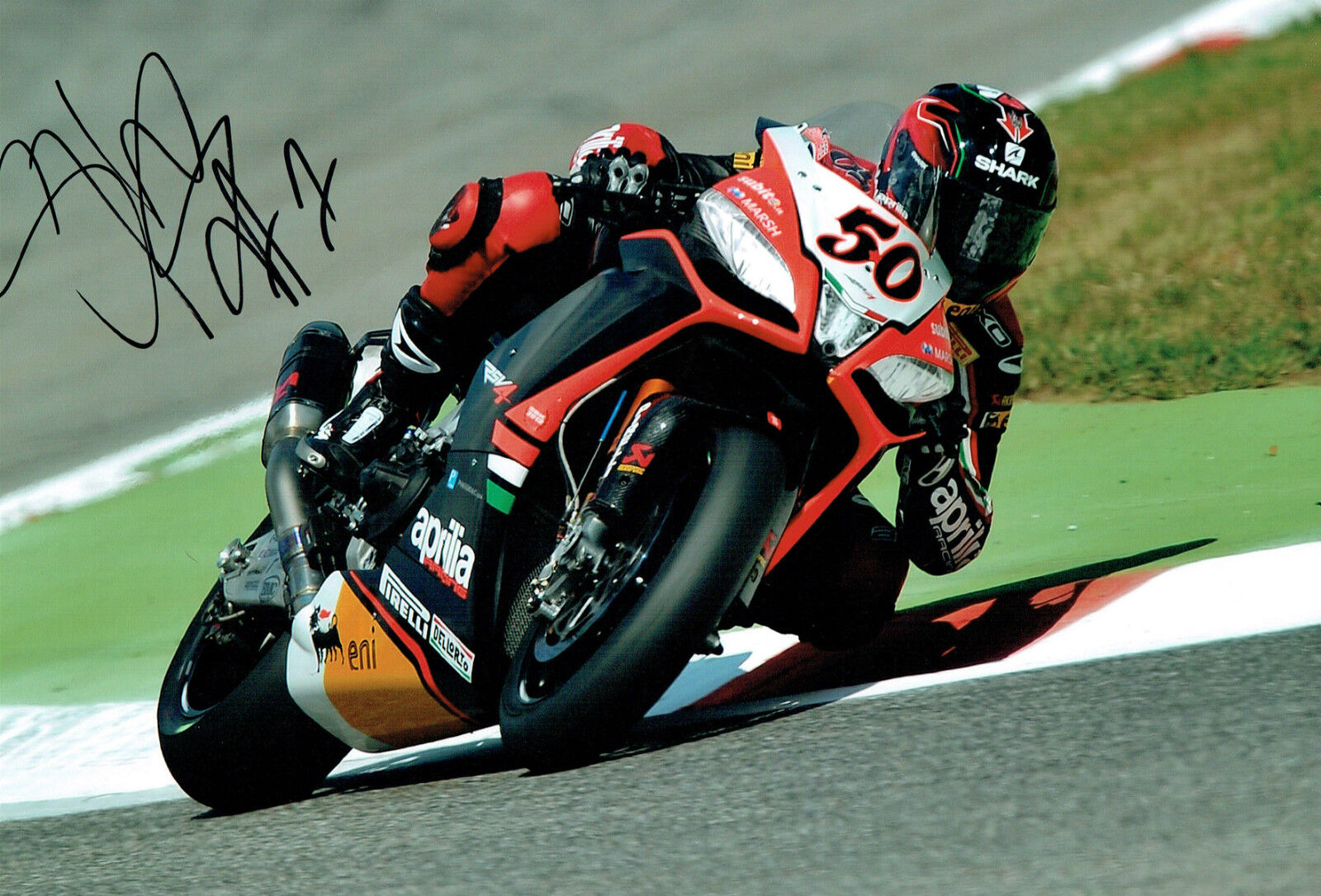 Sylvain GUINTOLI SIGNED Autograph 12x8 Action Race Photo Poster painting AFTAL COA