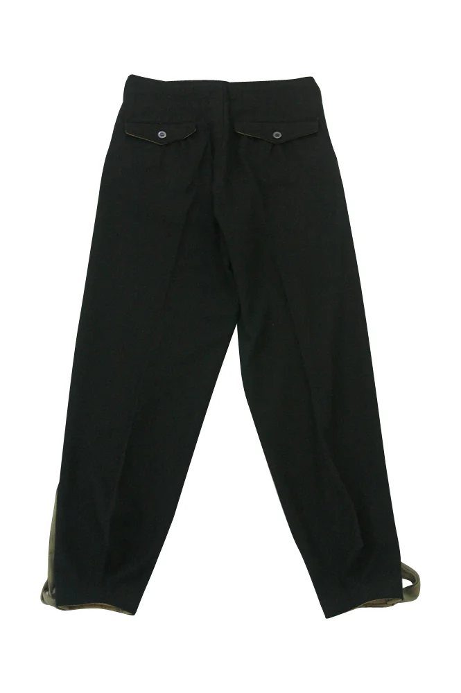   Wehrmacht German Panzer Black Wool Trousers German-Uniform