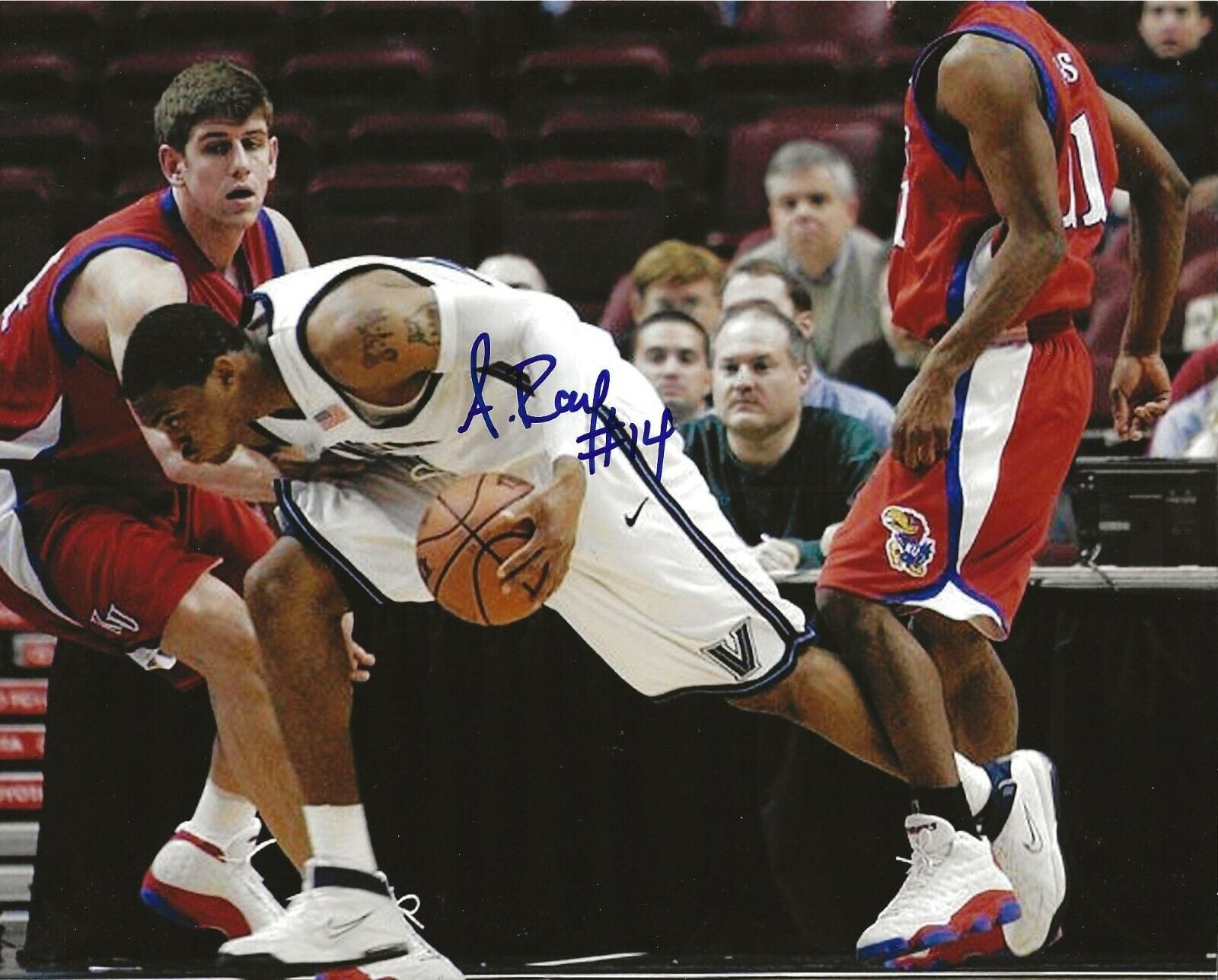 Allan Ray signed Villanova Wildcats 8x10 Photo Poster painting autographed 3