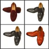 Discount Genuine Leather Out Sole Handmade Mens  Dress Shoes