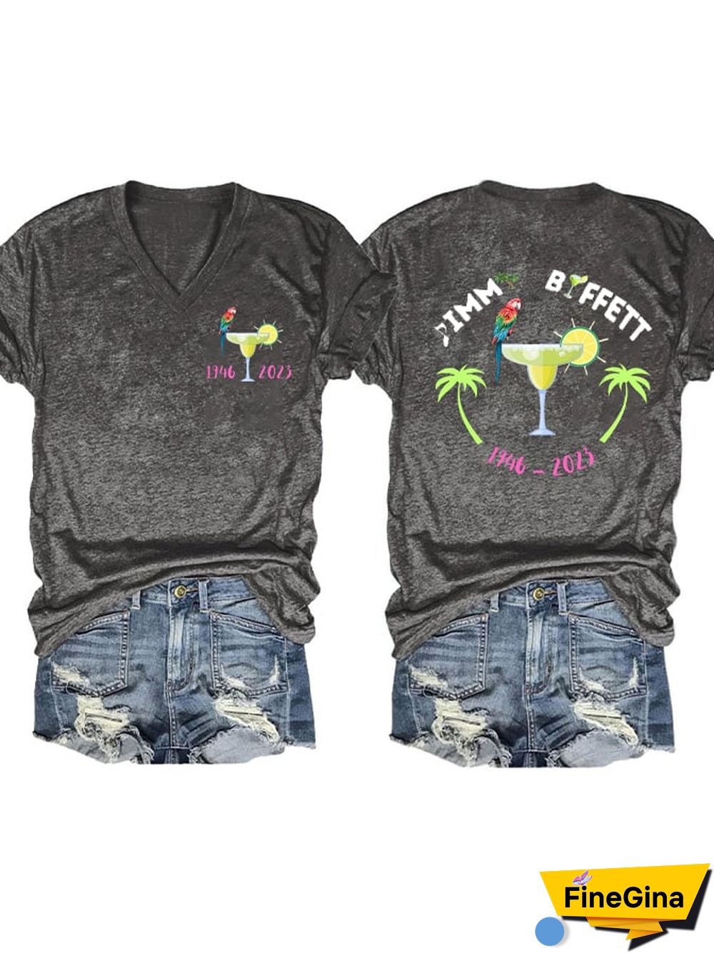 Women's Rip Jimmy V-Neck Tee