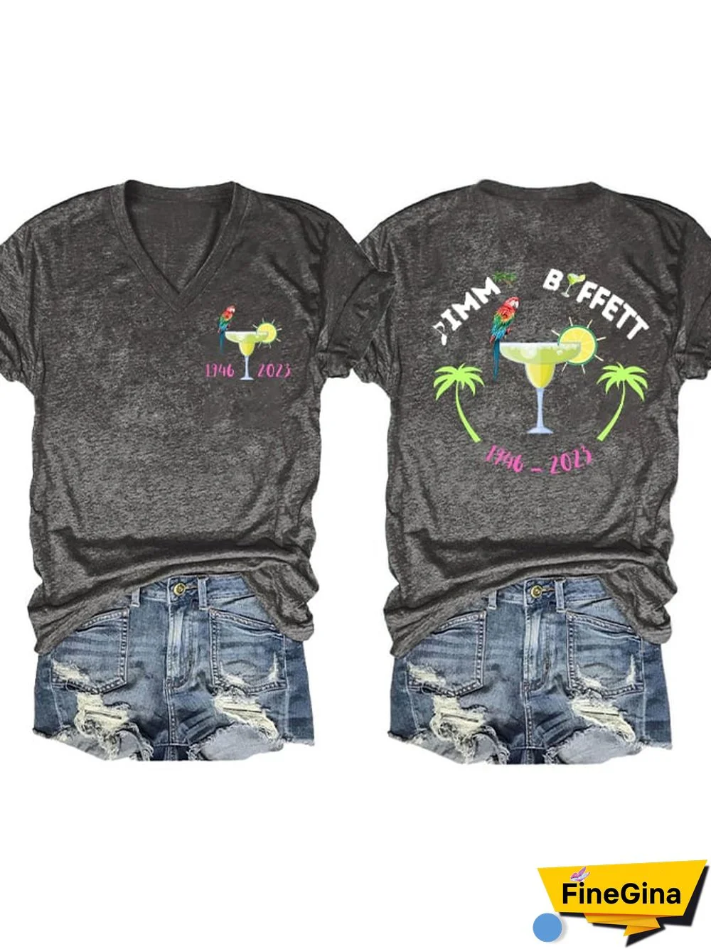 Women's Rip Jimmy V-Neck Tee