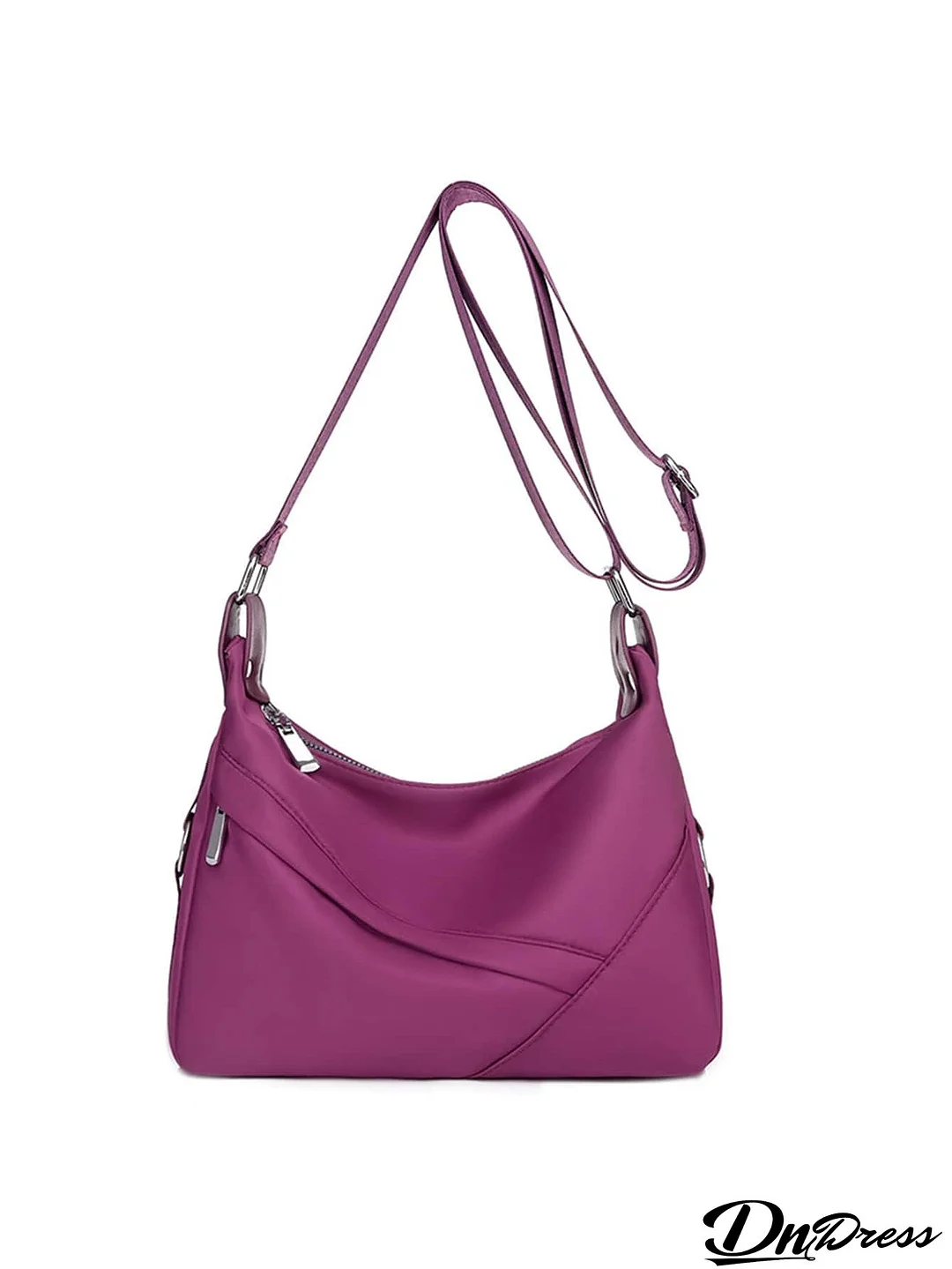 Zip Front Crossbody Bag