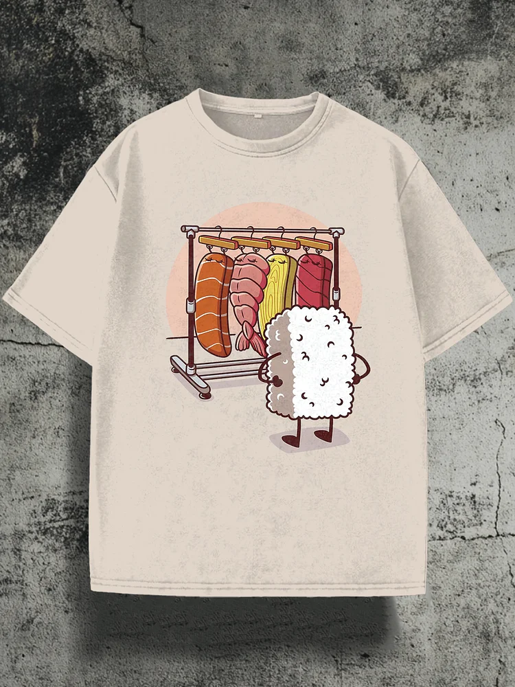 Men's Which One Should I Wear Today Japanese Art Print T-Shirt