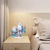 [Stock limit&eacute; - Bricolage 5D]Branche hibou-simple c&ocirc;t&eacute; perceuse-diamant ornement de bureau