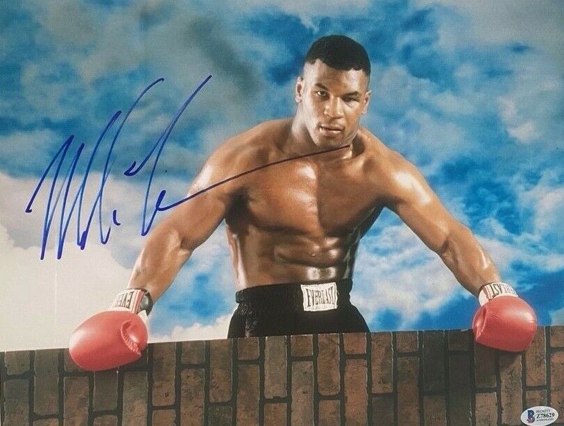 Mike Tyson signed autographed 11x14 sports illustrated Photo Poster painting Beckett COA